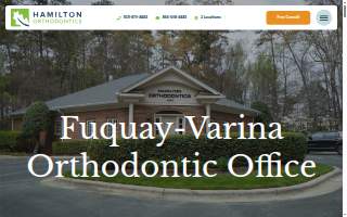 Hamilton Orthodontics website