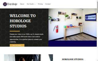Horologe Studios website