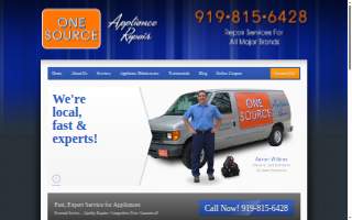 One Source Appliance Repair of Fuquay-Varina website