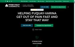 Pinecrest Chiropractic- Fuquay-Varina website