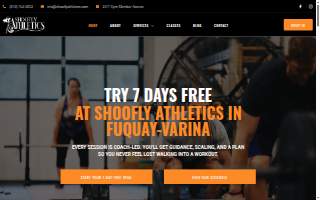Shoofly Athletics website