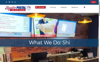 Signature Postal website