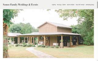 Somos Family Weddings & Events website