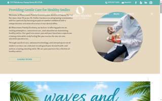 Waterstone Family Dentistry website