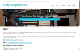 A Better Computer Service website