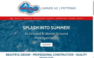 Capitol Pools website