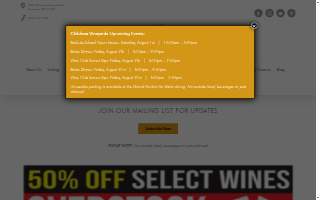 Childress Vineyards of Garner website