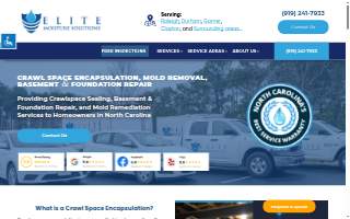 Elite Moisture Solutions website