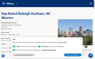 Hilldrup website