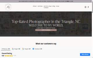 Mary Gorry Photography of Garner website