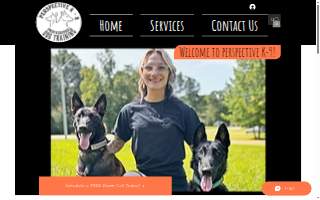 Perspective K-9 website