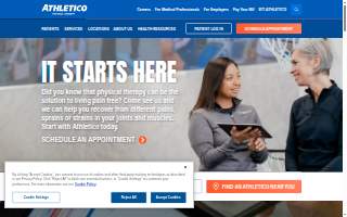 Pivot PT - Garner, an Athletico company website