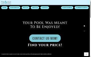 Proactive Pool Solutions, LLC of Garner website