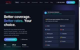 You Insurance Agency - AAA Insurance Provider website