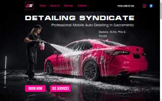D's Mobile Detailing website