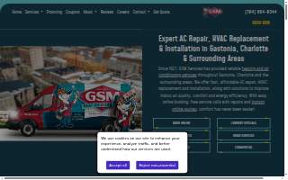 GSM Services website
