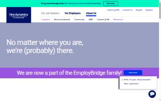 Hire Dynamics website