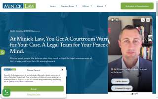 Minick Law, P.C. of Wilmington website