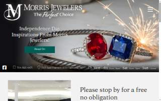 Morris Jewelers website