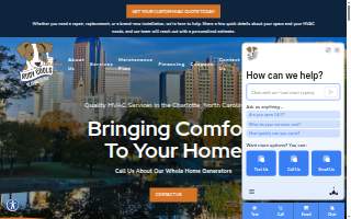 Rudy Cools Heating & Air Conditioning website