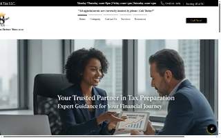 Straight Tax, LLC website