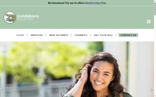 Goldsboro Dental Arts website
