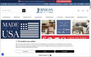 Jernigan Furniture website