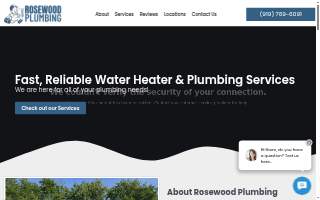 Rosewood Plumbing website