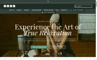 The Day Spa at Goldsboro Spine Center website