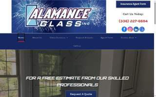 Alamance Glass website