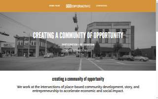 Co|Operative website