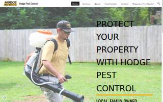 Hodge Pest Control, Inc of Graham website