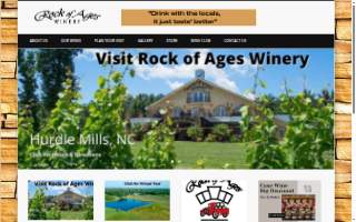 Rock of Ages Winery & Vineyard website