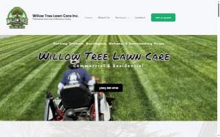 Willow Tree Lawn Care, Inc. website