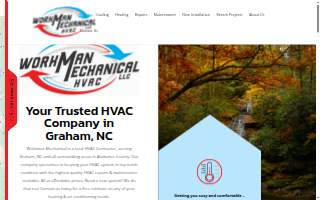 Workman Mechanical, LLC website