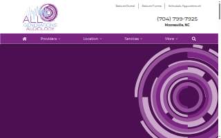 All Generations Audiology of Greensboro website