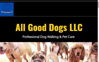 All Good Dogs - K9 Training LLC website