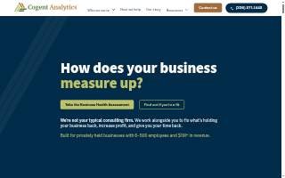 Cogent Analytics website