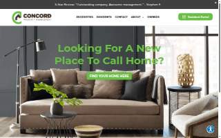 Concord Management website