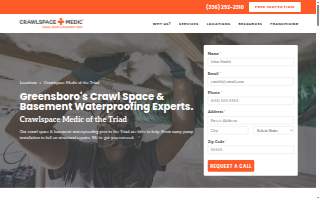 Crawlspace Medic of the Triad website