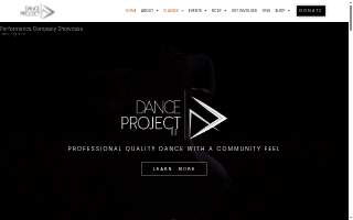 Dance Project website