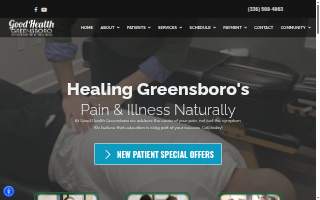 Good Health Greensboro: David Huff, DC website
