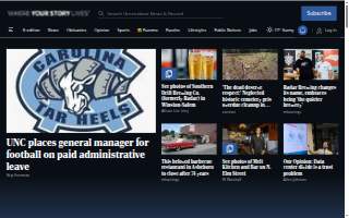 Greensboro IT Solutions website