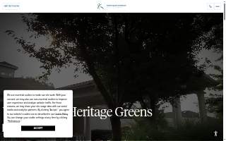 Heritage Greens website
