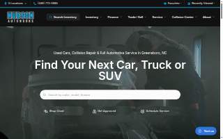 Hudson Autoworks Collision Center website