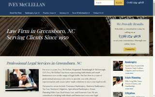 Ivey, McClellan, Siegmund, Brumbaugh & McDonough, LLP website