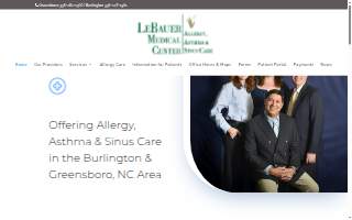 LeBauer Allergy & Asthma: Whelan Meg A MD of Greensboro website