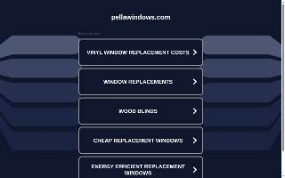 Pella Windows and Doors Showroom of Greensboro website