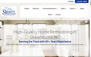 Quality Remodeling website