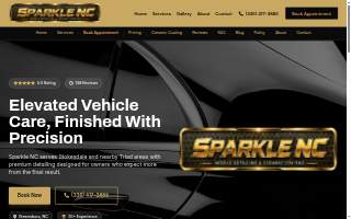 Sparkle NC website